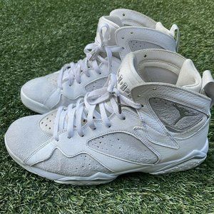 Retro Air Jordan 7 Pure Money Size 10.5 All White